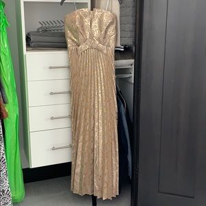 Grecian gold dress